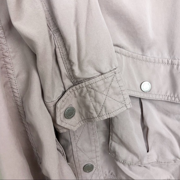 FREE PEOPLE S dusty purple cargo hooded jacket - Picture 4 of 7